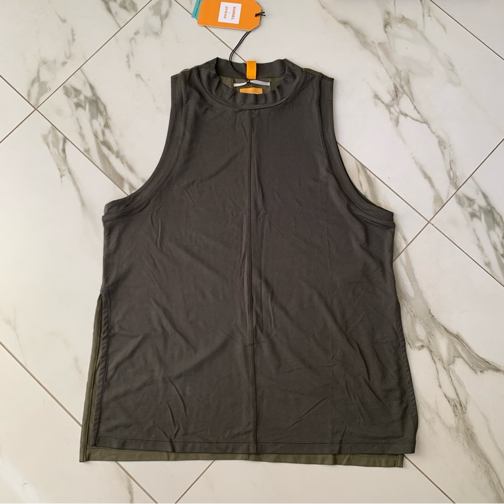 SOREL x PRANA NWT Women's Green Wandering Soul Sleeveless Top Size S